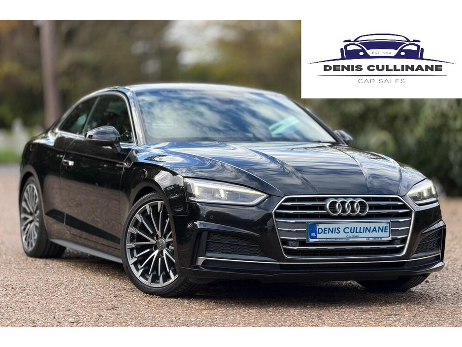 2019 Audi A5 2.0 TFSI S-LINE 150PS 2DR AUTO | EXCELLENT LOW MILEAGE EXAMPLE | FULL AUDI SERVICE HISTORY | COMPETITIVE FINANCE AVAILABLE | ALL TRADE INS CONSIDERED | ASK US FOR A PERSONALISED WALKAROUND VIDEO. €28,950