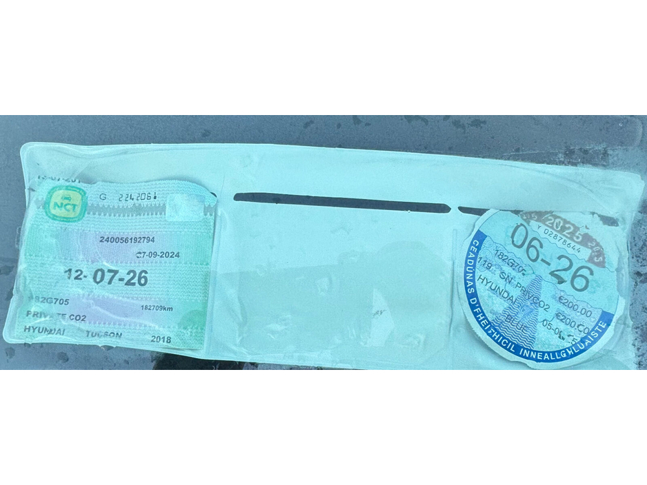 2018 Hyundai Tucson 1.7 D Executive SE €12,500