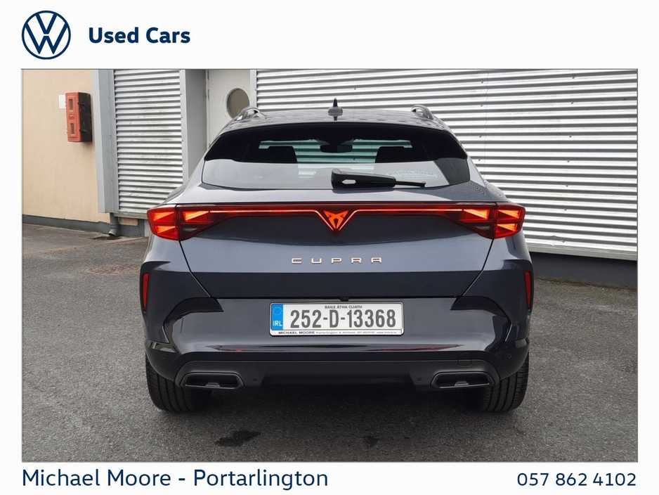 2025 Cupra Formentor 2.0 TDI 150hp DSG with pan roof €47,950