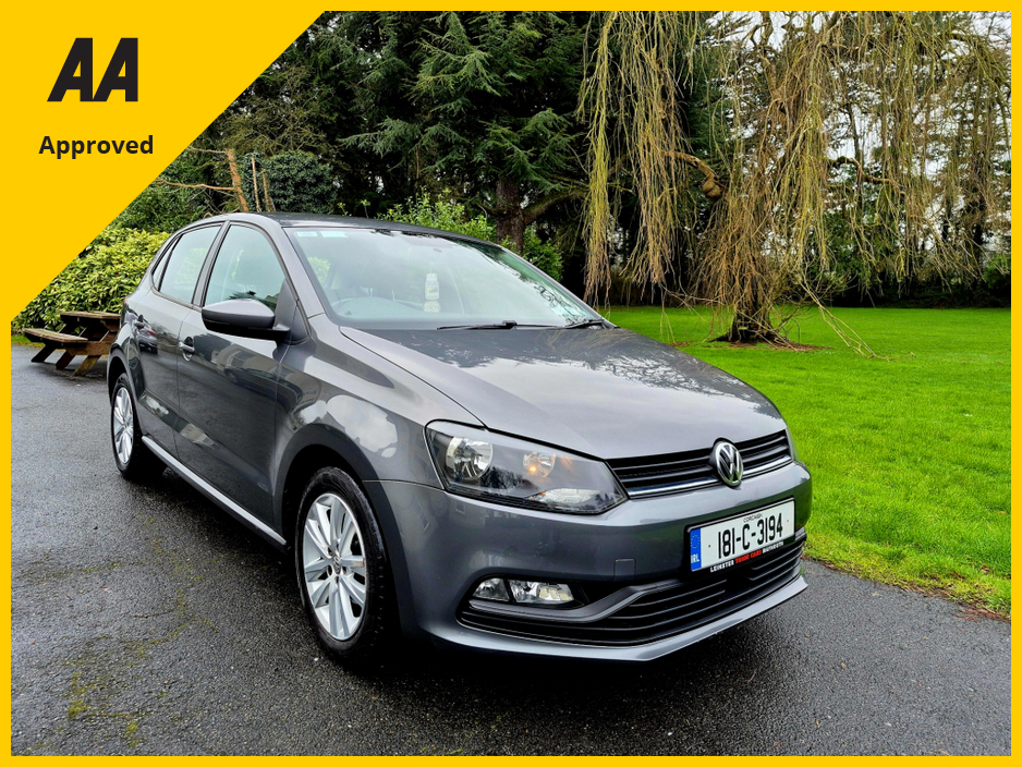 2018 Volkswagen Polo Comfortline 1.0 60HP MANUAL 5SPEED 5DR €11,995