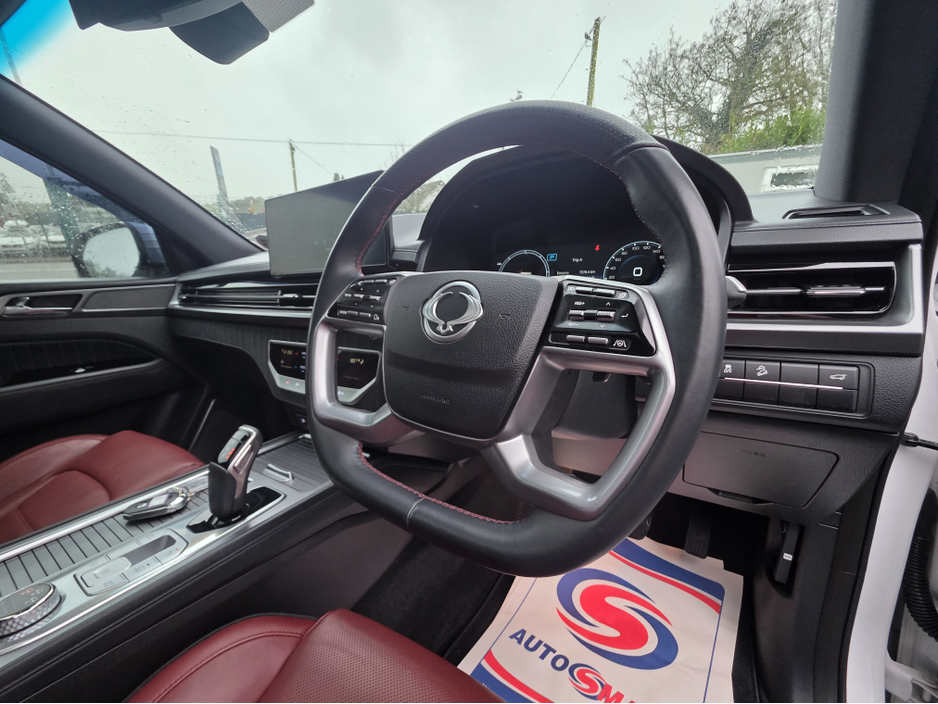 2024 Ssangyong Rexton 2.2 DSL AUTOMATIC 4WD  FULL LEATHER HEATED ELECTRIC SEATS - FULL SPEC TOP RANGE CAR- 360 CAMERA  - SIMI DEALER