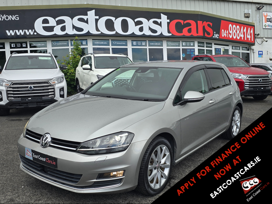 2016 Volkswagen Golf ( 162 REG ) 1.4 HIGHLINE EDITION ALCANTARA SEATS PRIVACY GLASS REVERSING CAMERA - SIMI DEALER - LOW ROAD TAX BAND €16,450