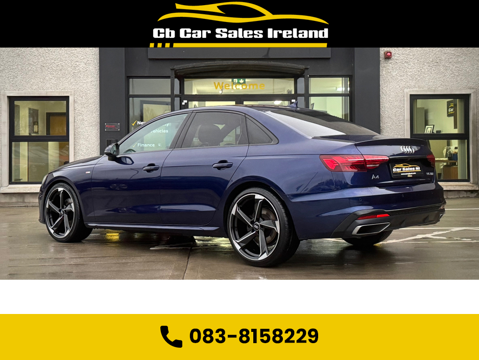 2020 Audi A4 2.0 TDI 35 S line Saloon 4dr Diesel S Tronic Euro 6 (s/s) (163 ps) VIRTUAL COCKPIT + REVERSE CAMERA + HEATED FRONT SEATS €26,900