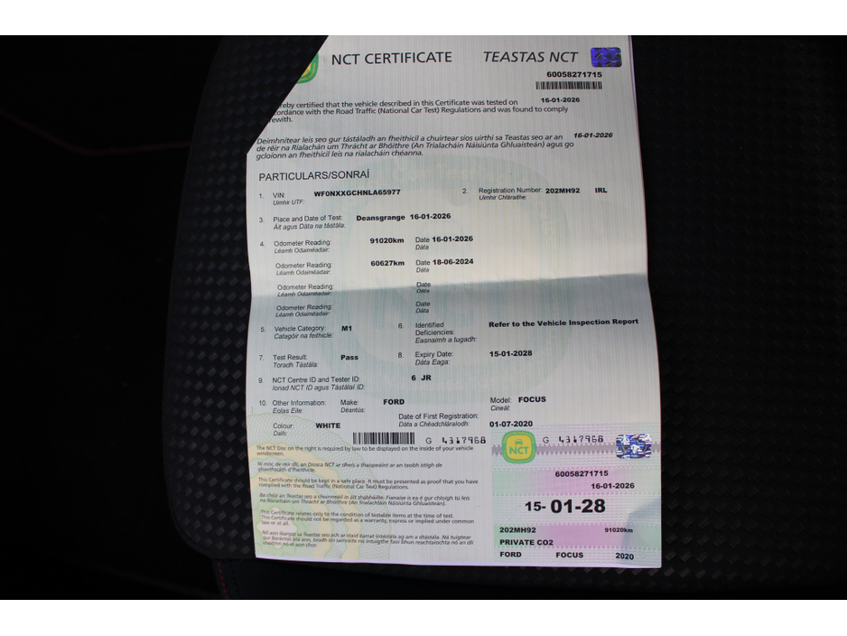 2020 Ford Focus ST-LINE 1.5 TD 120 BHP €19,950