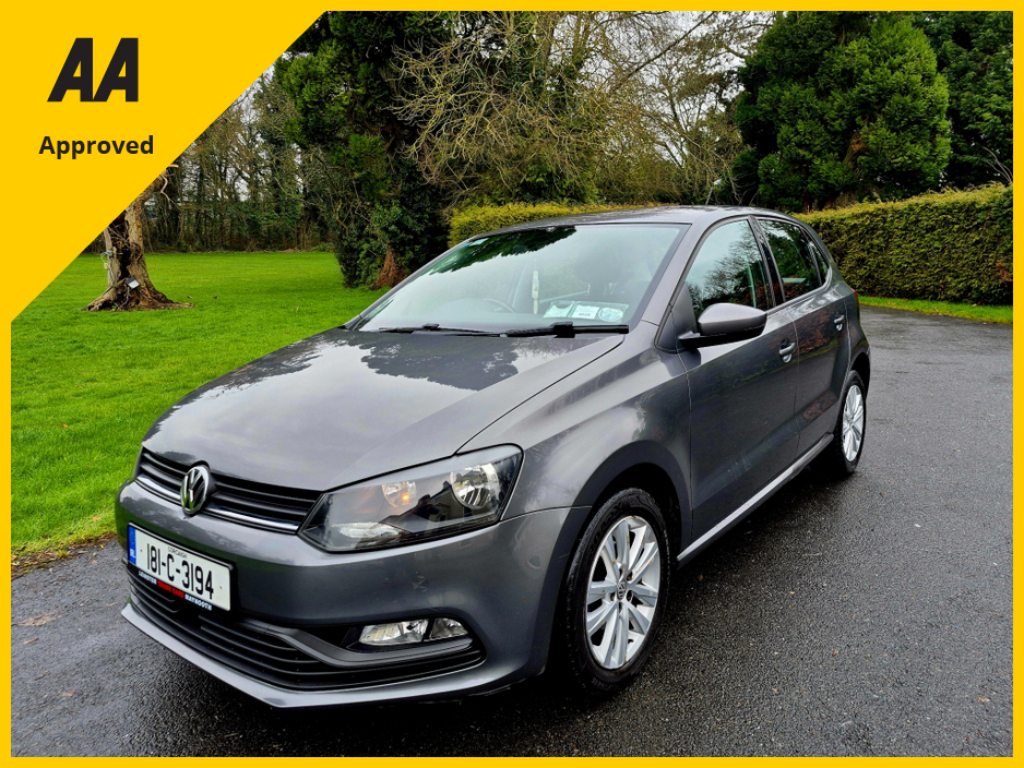 2018 Volkswagen Polo Comfortline 1.0 60HP MANUAL 5SPEED 5DR €11,995