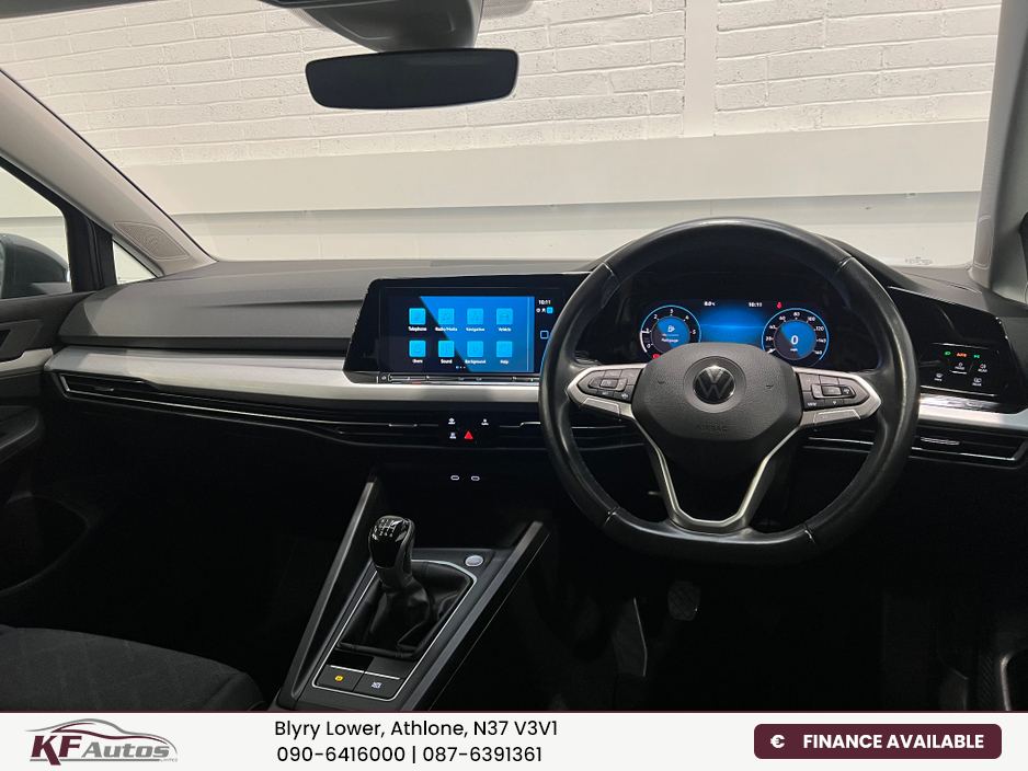 2022 Volkswagen Golf Life 2.0TDI 6 Speed Manual 115bhp 5dr  - 222 Reg €24,995