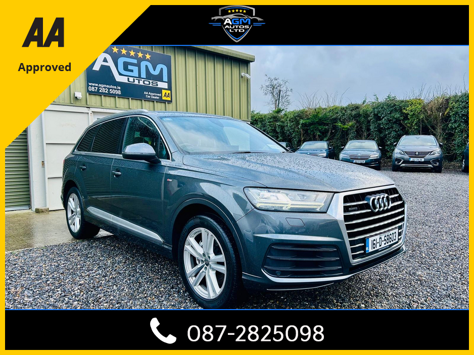 2016 Audi Q7 3.0 TDI S LINE QUATTRO 218PS 7SEATS AU €35,950