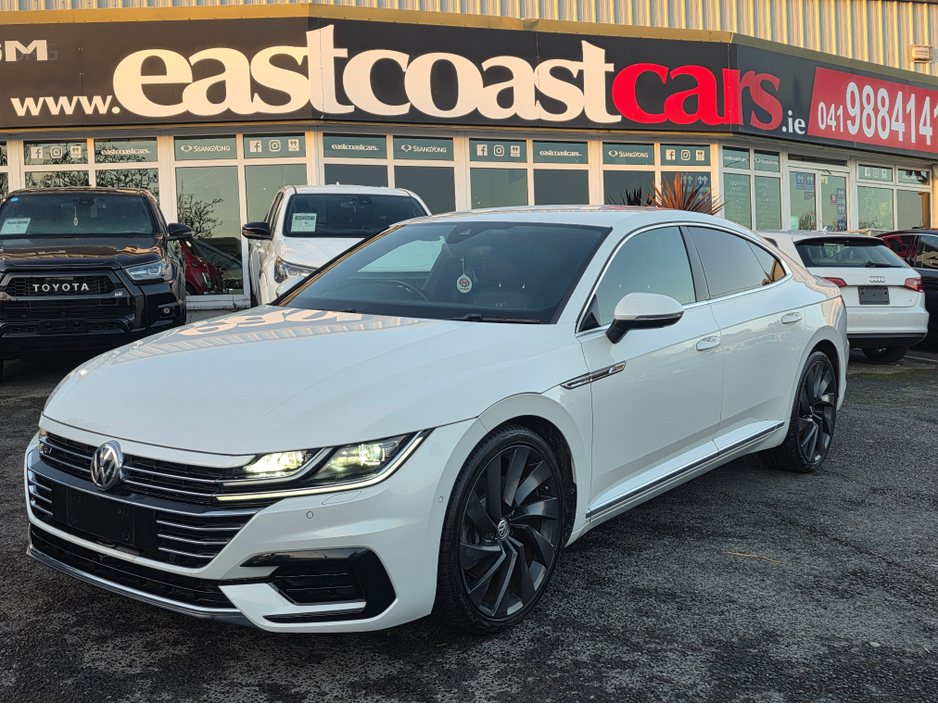 2018 Volkswagen Arteon 2.0 TSI R LINE EDITION 280BHP VIRTUAL DASH FULL LEATHER HEATED ELECTRIC SEATS SAT NAV CARPLAY ANDROID AUTO BLIND SPORT PARKING SENSORS SELF PARKING ASSIST 360 CAMERA €29,500