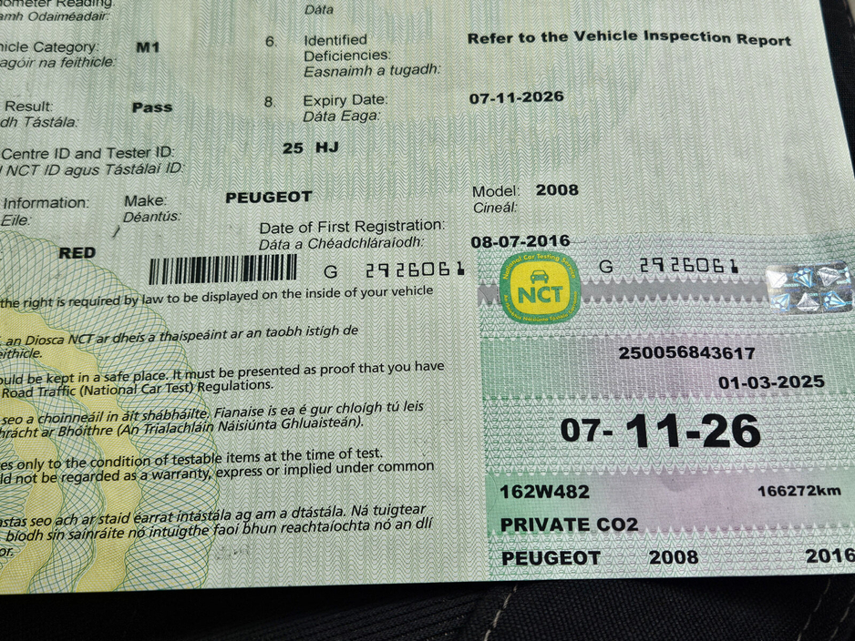 2016 Peugeot 2008 1.6 Blue Hdi 75bhp Active €6,950