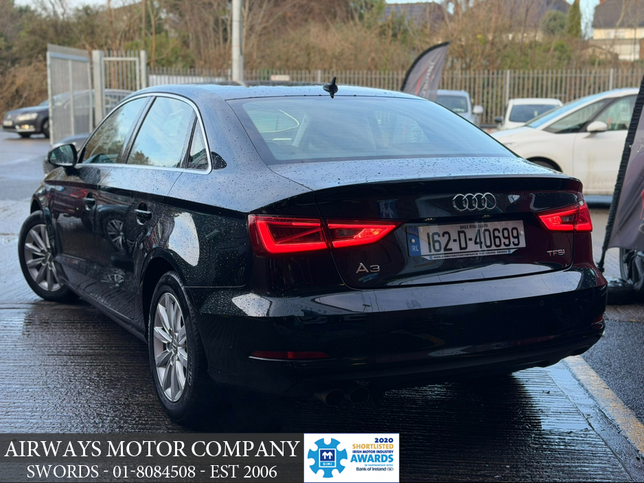 2016 Audi A3 Saloon 1.4 TFSI S-TRONIC 5DR €15,850