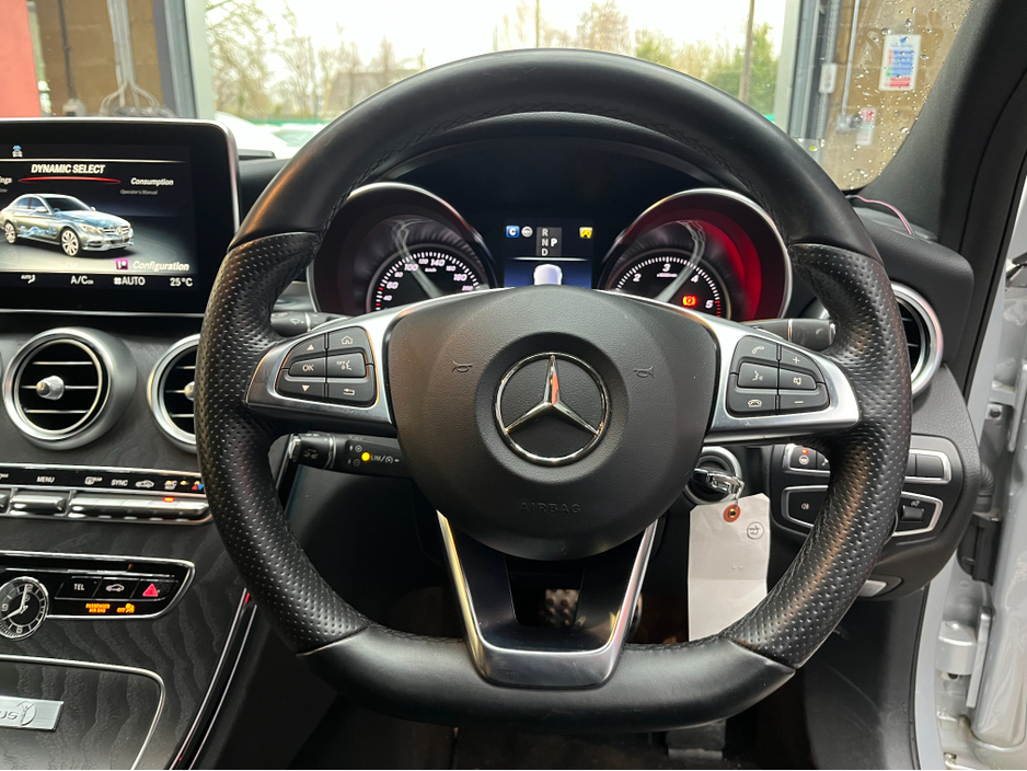 2018 Mercedes-Benz C Class €23950! 2018 MERCEDES-BENZ C220D LAUREUS EDITION 2.2 AUTOMATIC / CRUISE CONTROL / REVERSE CAMERA / ELECTRIC MEMORY & HEATED SEATS / PADDLE SHIFTERS €23,950