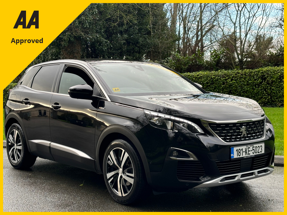 2018 Peugeot 3008 1.6 HDI GT LINE 5DR 120BHP €15,900
