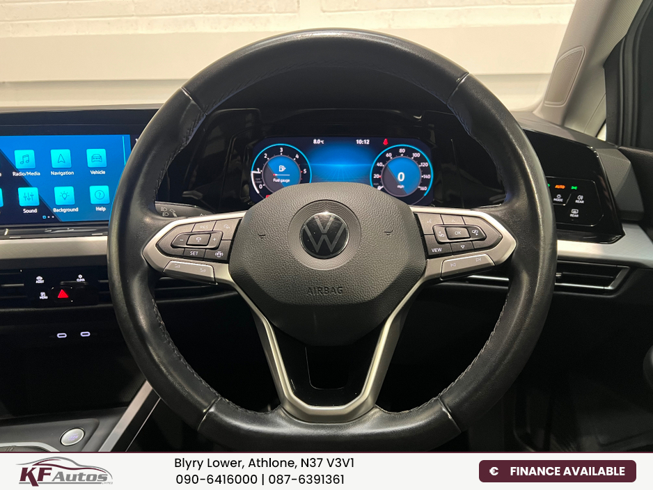2022 Volkswagen Golf Life 2.0TDI 6 Speed Manual 115bhp 5dr  - 222 Reg €27,995