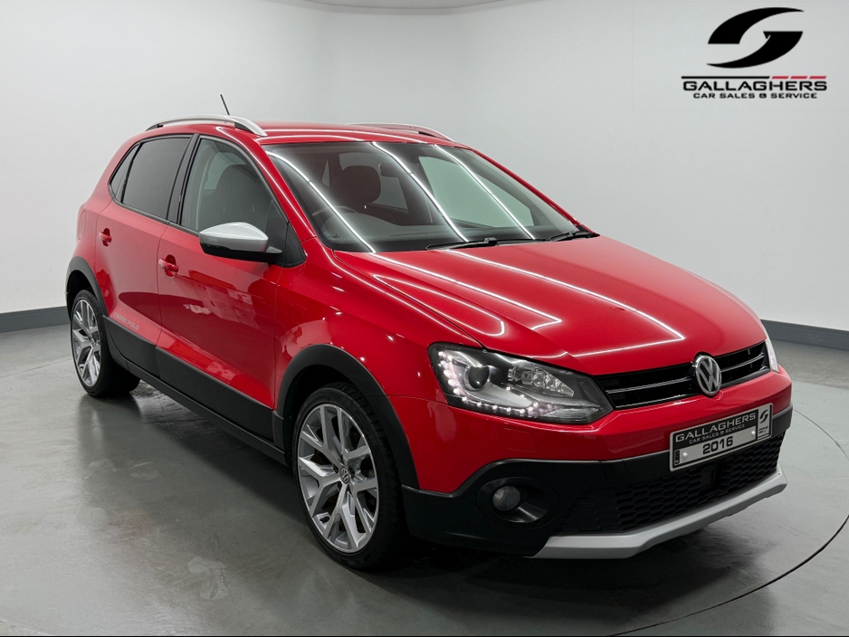 2016 Volkswagen Polo (162) POLO CROSS 1.2 PETROL AUTOMATIC ONLY 59K KMS €13,995