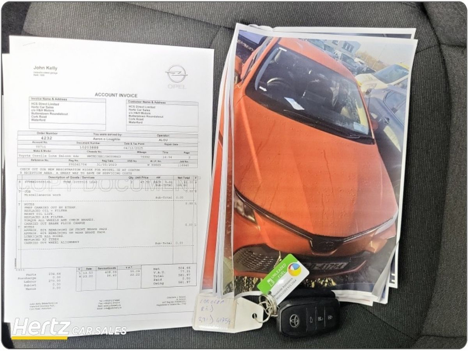 2023 Toyota Corolla LUNA SALOON 1.8 Petrol Automatic €22,795