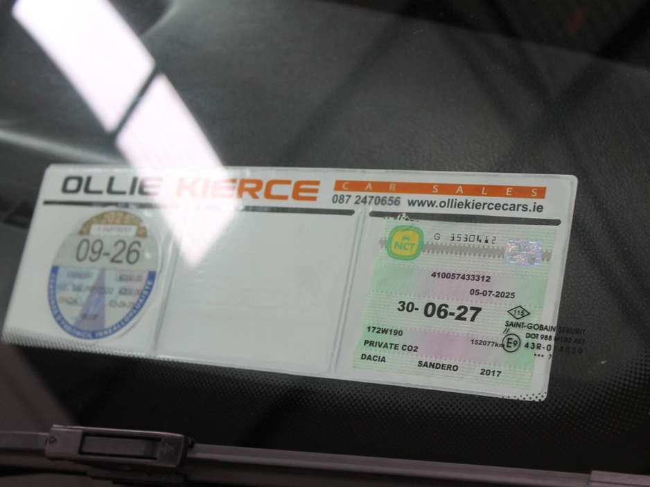 2017 Dacia Sandero SCE Alternative 75 PH2 4DR €7,499
