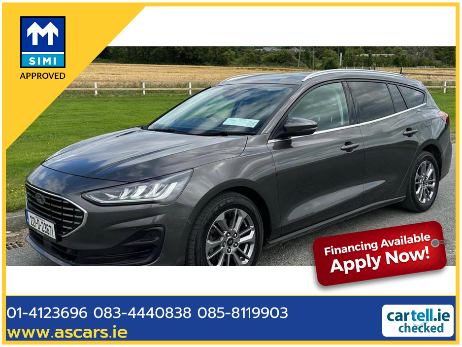 2022 Ford Focus TITANIUM 1.5 AUTOMATIC ** 1 OWNER IRISH CAR ** FLAGSHIP SPEC ** 2 KEYS ** SUPERB EXAMPLE ** €16,995