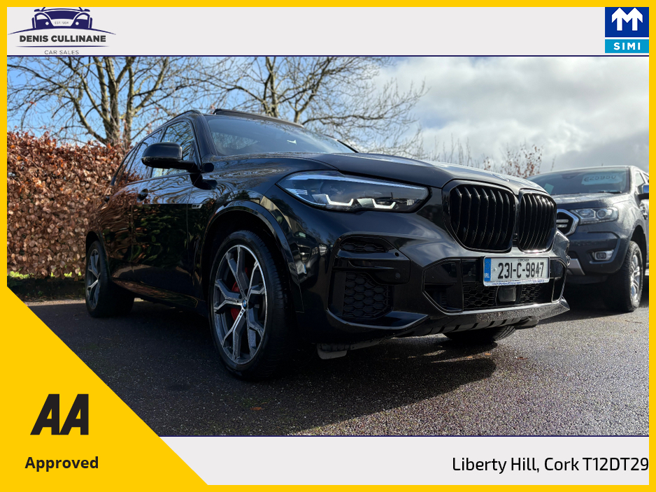 2023 BMW X5 M-SPORT 45E AUTO | SKY-LOUNGE PAN ROOF | HEADS UP AND HARMAN KARDON | 12 MONTH WARRANTY | TRADE IN WELCOME | ASK US FOR A PERSONALISED VIDEO. €73,950