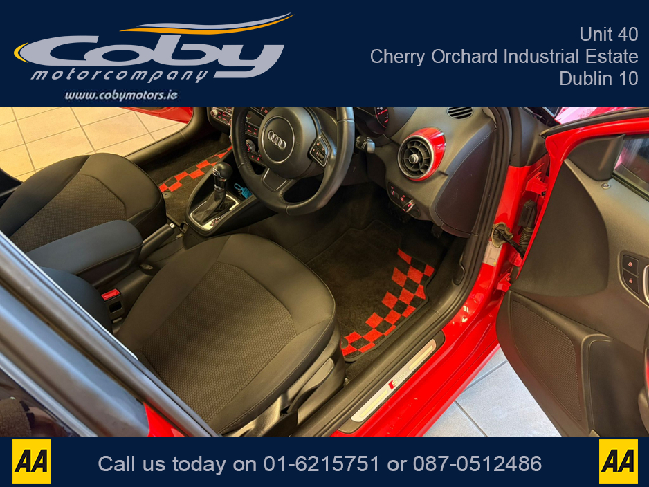 2014 Audi A1 1.0 5DR AUTO. Stunning Car, New NCT done before collection, 2 keys, Alloy Wheels, Reverse Camera, Parking Sensors, Air Conditioning, MFSW, Full Electrics and much more. €12,950