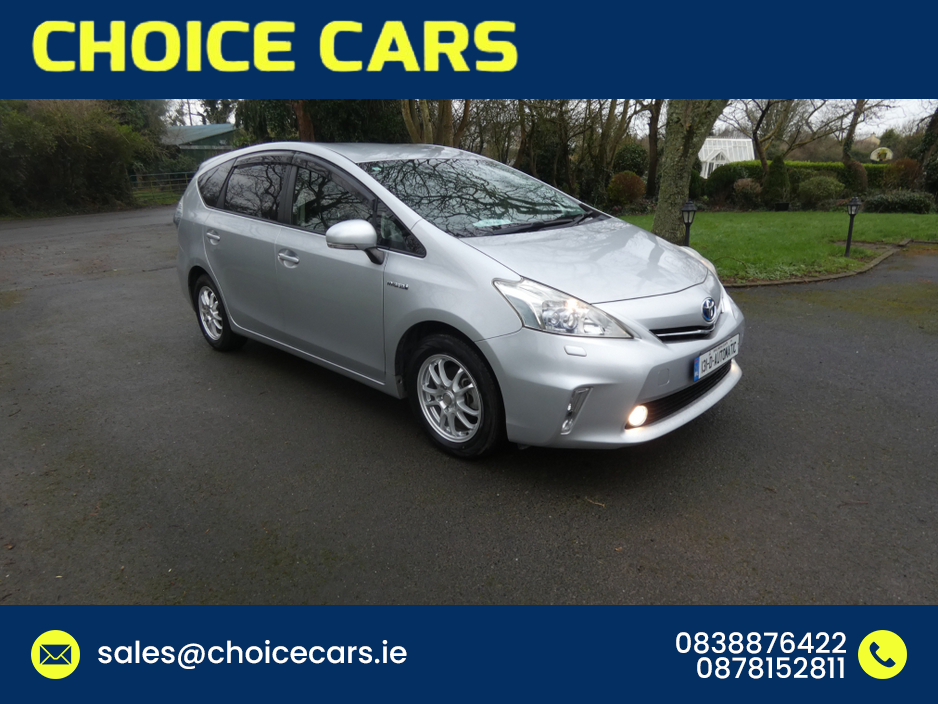 2013 Toyota Prius+ 1.8 AUTO HYBRID 7 SEATER €10,750