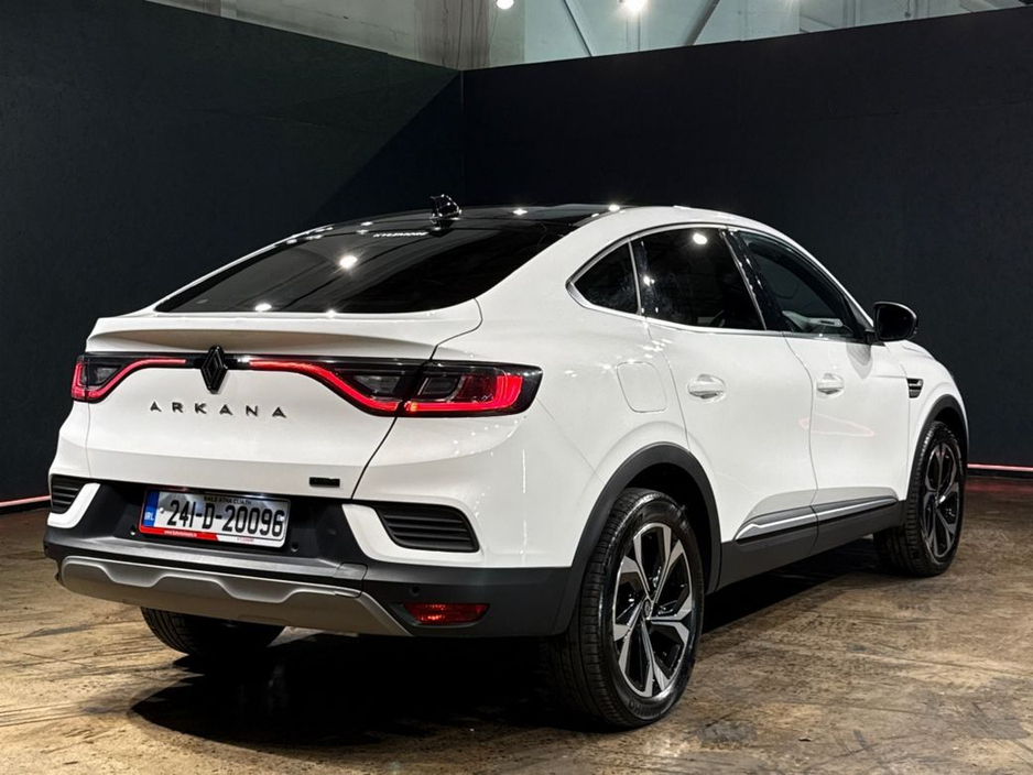 2024 Renault Arkana HYBRID 1.6L AUTOMATIC - REVERSE CAMERA/PARKING SENSORS - CRUISE CONTROL - A/C HEATING CONTROLS - DIAMOND CUT ALLOY WHEELS €26,950