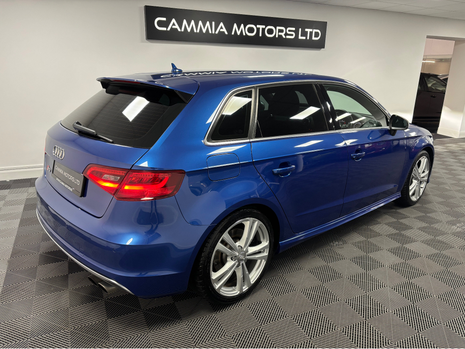 2015 Audi S3 *AUDI S3* *S-TRONIC AUTOMATIC* *REVERSE CAMERA* *PARKING SENSORS* *KEYLESS ENTRY* *DRIVE MODES* *300BHP* *BT AUDIO* *TRADE INS WELCOME* €23,950
