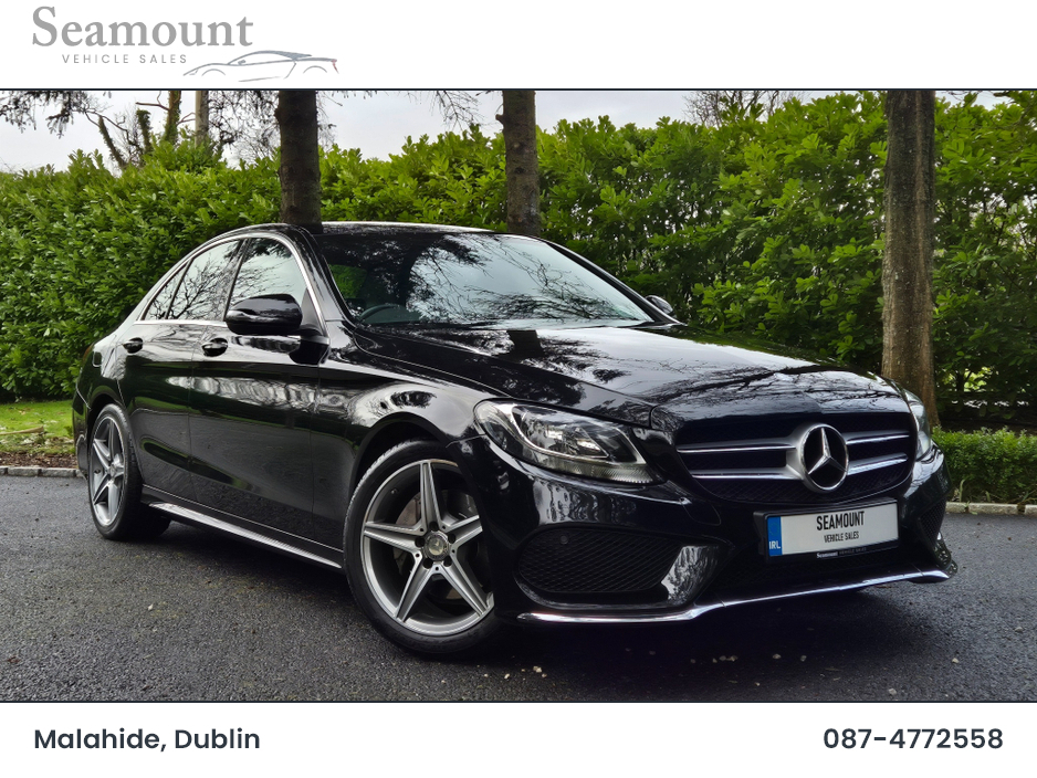 2017 Mercedes-Benz C Class C180d AMG LINE AUTO - Irish Car - Full Mercedes Service History - Two Keys - NCT - Low Mileage - 12 Month Warranty €22,950
