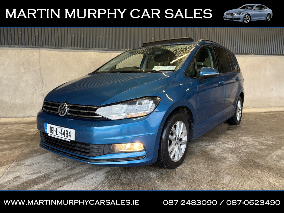 2016 Volkswagen Touran COMFORTLINE 1.6 TDI 110 BHP €12,950
