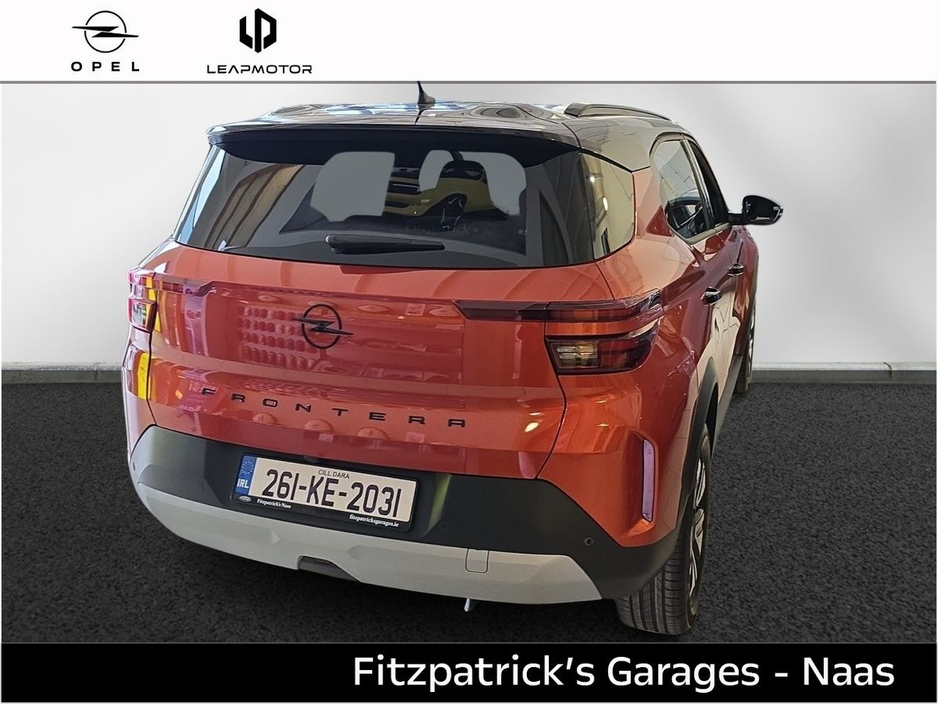 2026 Opel Frontera GS 1.2 MHEV Demo with 3.9% Finance Available & Price Includes €1,000 Scrappage Allowance €33,950