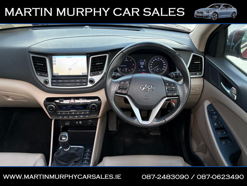 2016 Hyundai Tucson 1.7 CRDI PREMIUM LOW KMS *PAN ROOF* €15,950