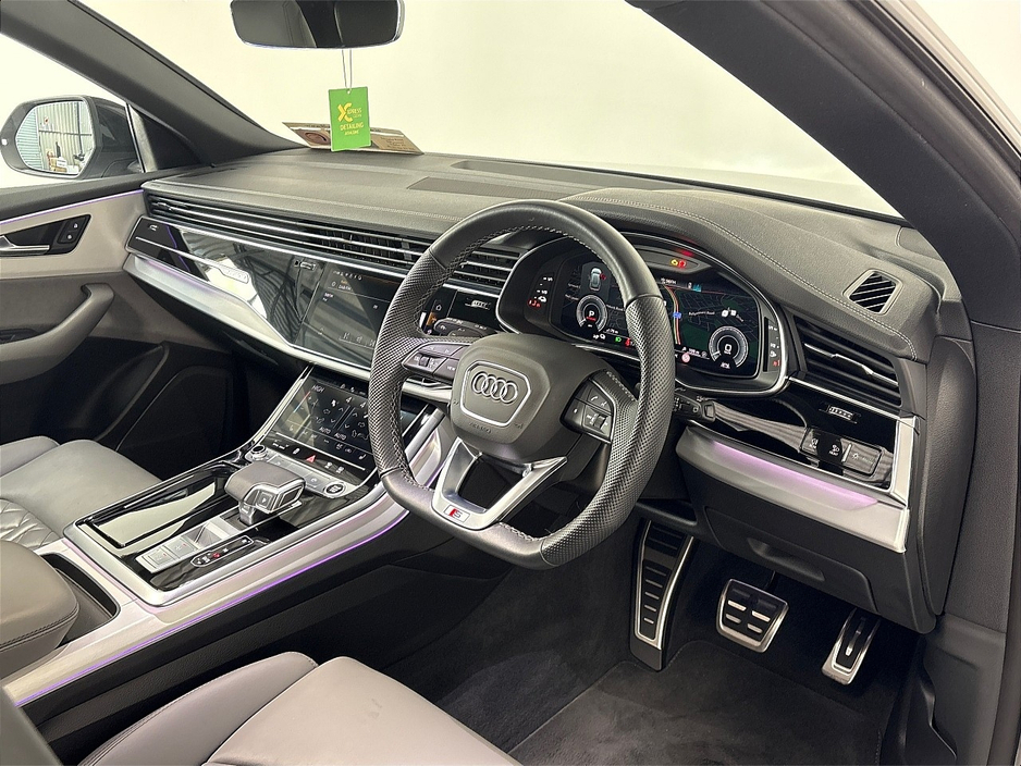 2025 Audi Q8 60 TFSIE 490PS**PANORMAIC ROOF**23" ALLOYS**MAXTON DESIGN BODYKIT**GREY LEATHER INTERIOR**FRONT HEATED ELECTRIC MEMORY SEATS**AMBIENT LIGHTING**REVERSE CAMERA**PARKING SENSORS**TOUCHSCREEN CLIMATE** €94,995