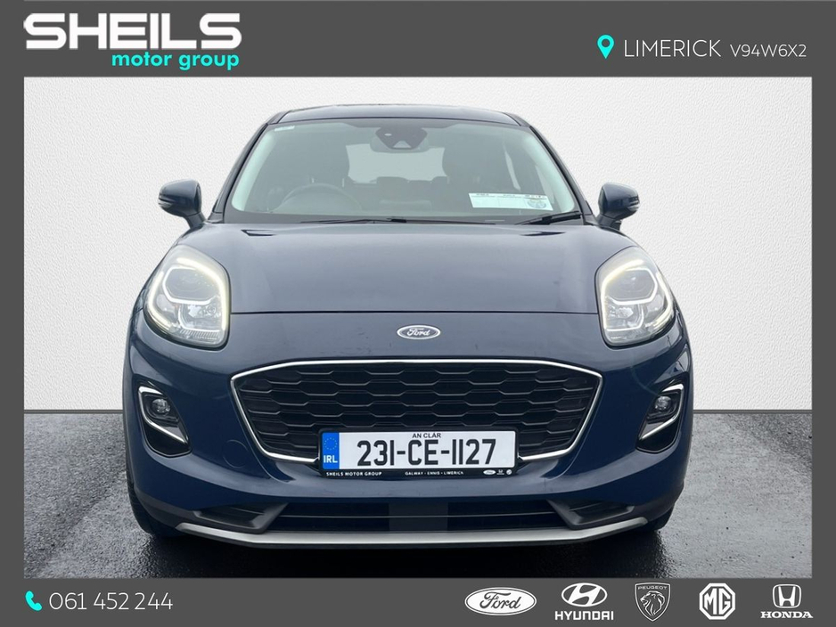 2023 Ford Puma 1.0L EcoBoost Hybrid 125PS Titanium