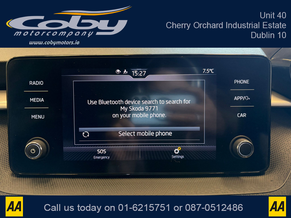 2022 Skoda Fabia Style 1.0 i 80HP 5DR Manual. NCT, Alloy Wheels, MFSW, USBC, Air Conditioning, Smart Link, Hands Free, Rear Parking Sensors and more. €16,950