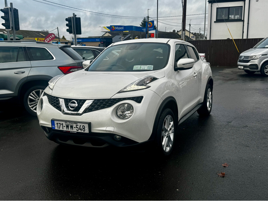 2017 Nissan Juke SV Premium – Pearl White, High Spec €8,950