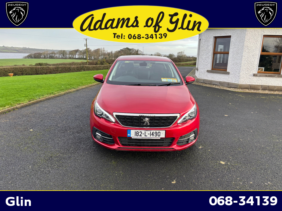 2018 Peugeot 308 ACTIVE 1.2 110 4DR €12,950