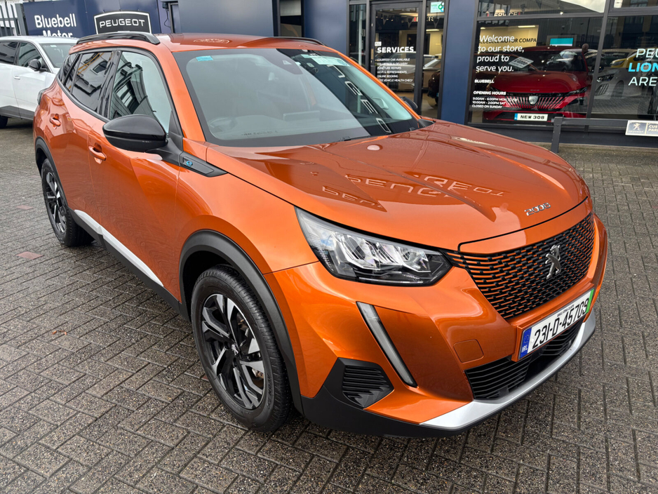 2023 Peugeot 2008 Electric 136bhp (50 kWh) Allure €20,950