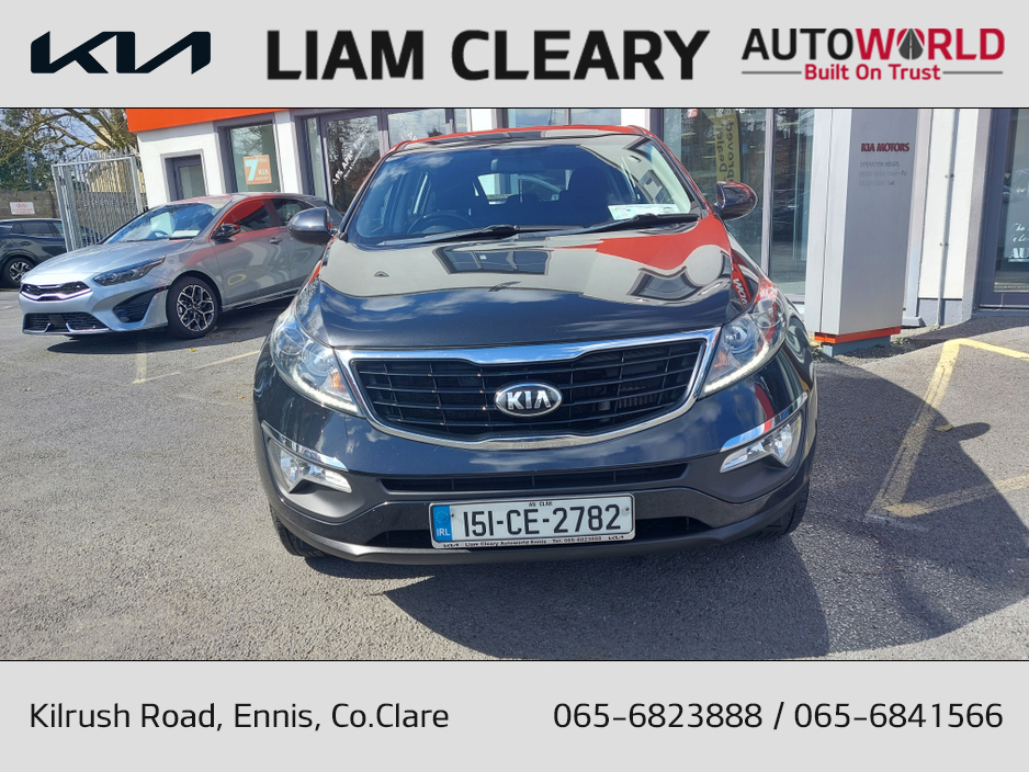 2015 Kia Sportage 1 ISG 114BHP 5DR €10,900