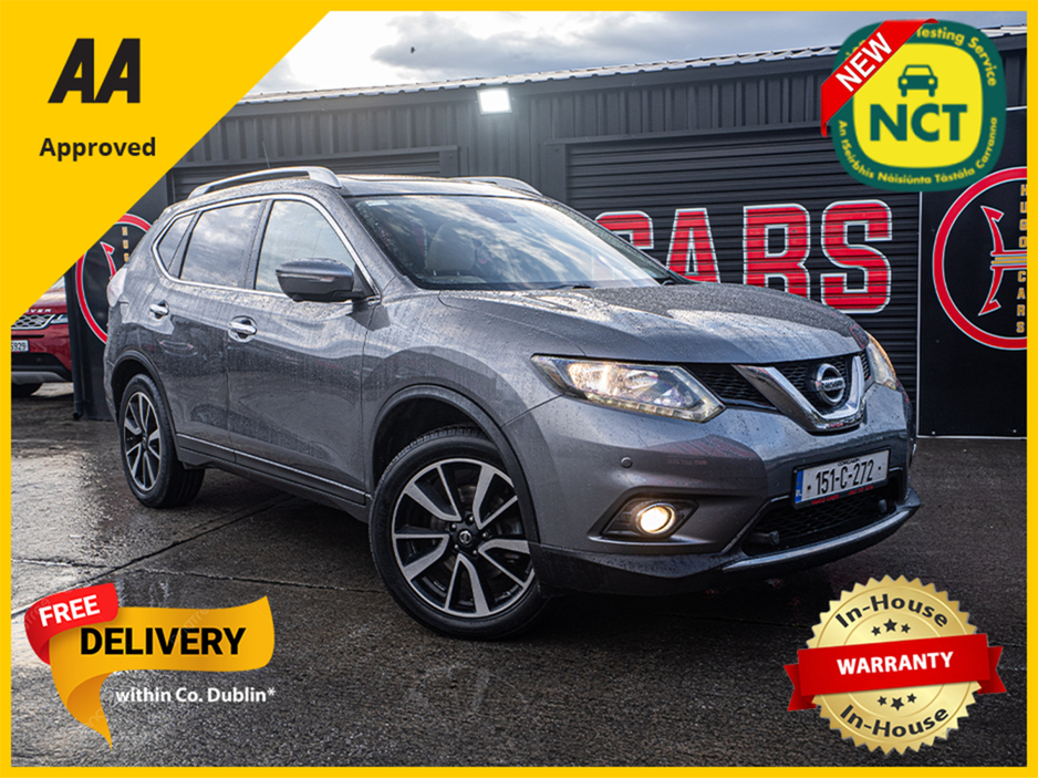 2015 Nissan X-Trail 2015 X-Trail 1.6d Auto 7 seats/New NCT/Warranty €14,888