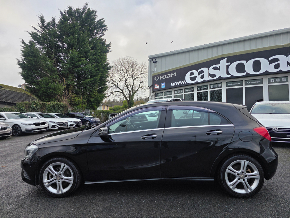 2015 Mercedes-Benz A Class A180 ONLY 38,105 KLMs SAT NAV PACK LEATHER TRIM SEATS INTERIOR HALF LEATHER SEATS / HI SPEC / SYSTEM LOW ROAD TAX BAND / SIMI DEALER €15,750