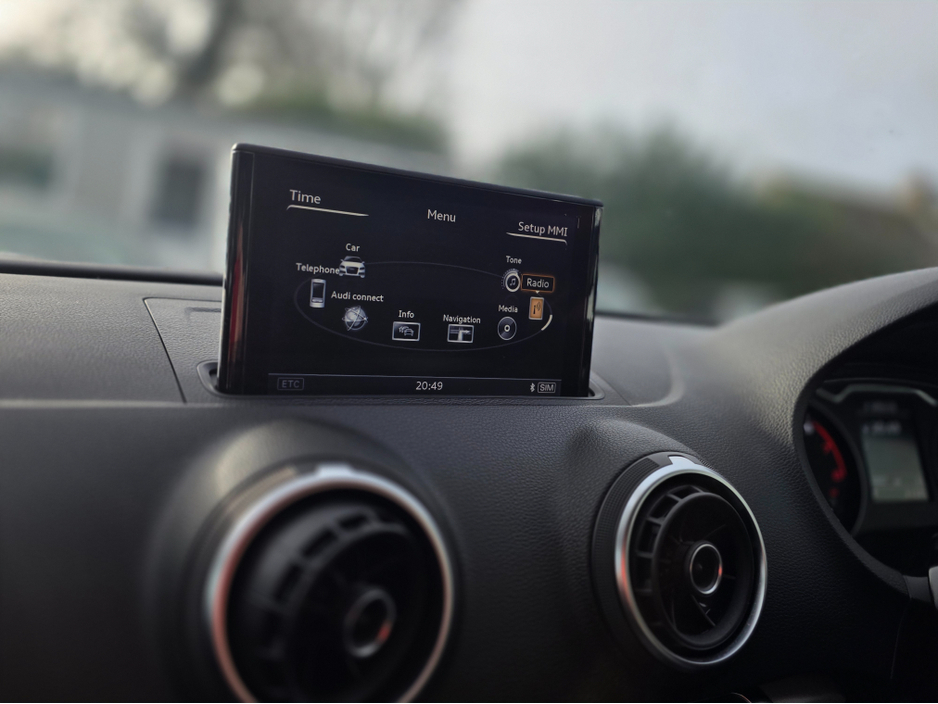 2014 Audi A3 Saloon ( 142 REG )1.4 TFSI SALOON PRIVACY GLASS REVERSING CAMERA - PARKING SENSORS ALLOYS - SIMI DEALER - LOW ROAD TAX BAND €14,950