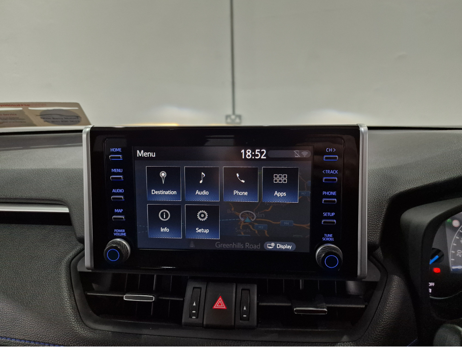 2022 Toyota Rav4 2.5 HYBRID SPORT AUTOMATIC **ORIGINAL IRISH CAR / APPLE CARPLAY / ACTIVE RADAR CRUISE CONTROL / ELECTRIC BOOTLID / FRONT & REAR PARKING ASSIST / HEATED FRONT SEATS / SAT NAV / REVERSE CAMERA** €38,450