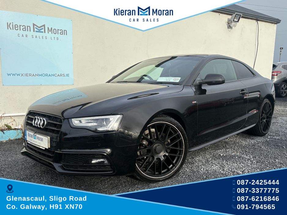 2016 Audi A5 2.0 TDI S LINE 187BHP 3DR AU AUTO €16,950