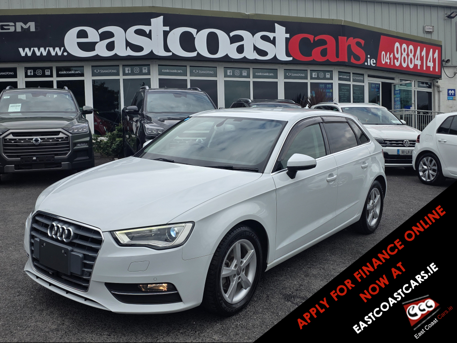 2015 Audi A3 ( 152 REG )1.4 TFSI REVERSING CAMERA -PRIVACY GLASS  PARKING SENSORS - SIMI DEALER - LOW ROAD TAX BAND €14,750