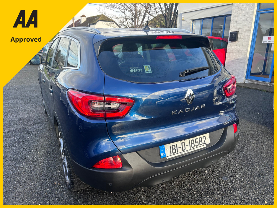 2018 Renault Kadjar 2018 RENAULT KADJAR 1.5DCI AUTO DYNAMIC NAV €14,950