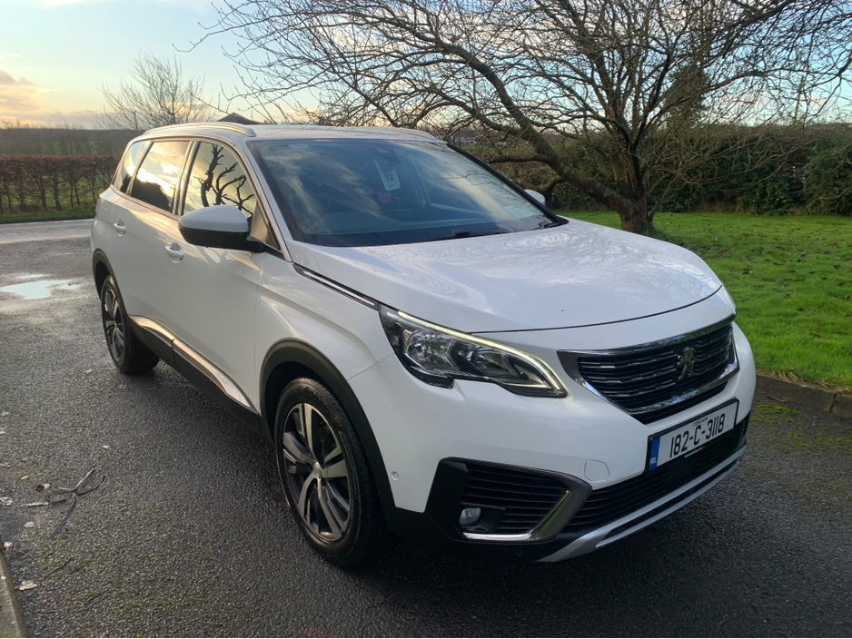 2018 Peugeot 5008 ALLURE 1.5 BLUE HDI 130 6 6.2 4DR €15,995