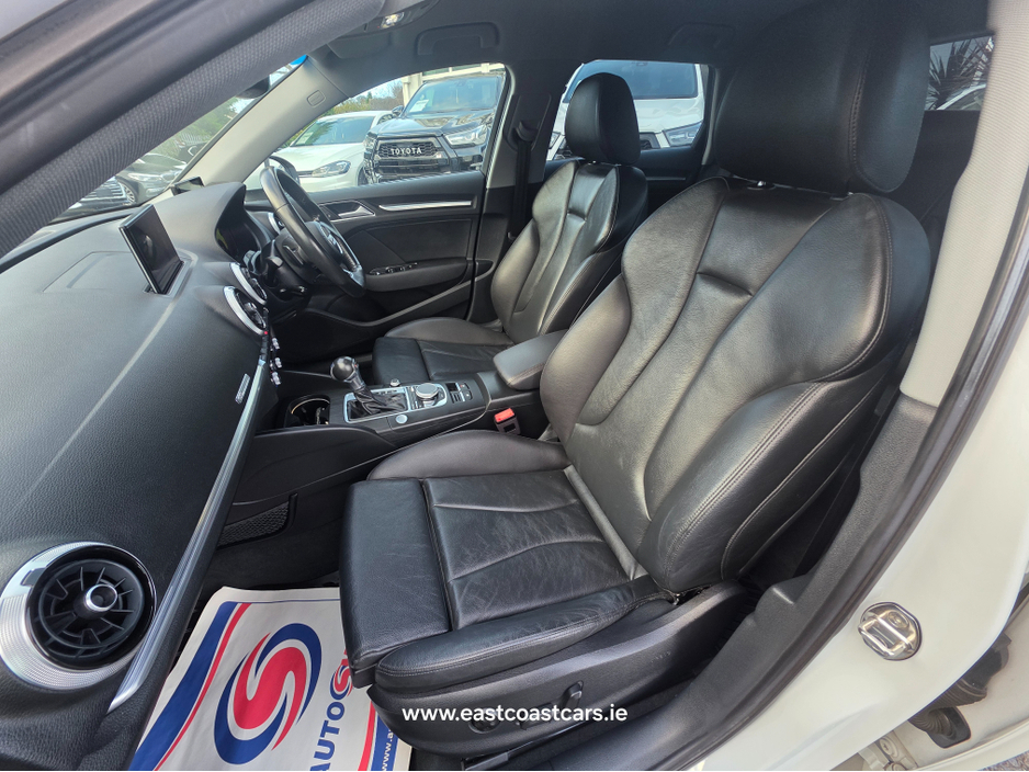 2017 Audi A3 1.4 LEATHER LEATHER SEATS / VIRTUAL COCKPIT - SMARTPHONE INTERFACE- SATNAV - VIRTUAL COCKPIT - NAVIGATION REVERSING CAMERA - PARKING SENSORS €18,750