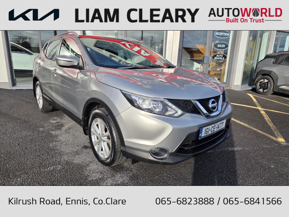 2016 Nissan Qashqai 1.2 SV MY16 E6 4DR €10,900