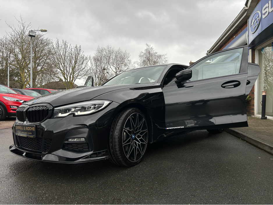 2022 BMW 3 Series Ultimate M-3 Styled 330e-PHEV - Must See To Appreciate - Black + Ivory Leather - Full Spec . Top Trade-ins + Finance Deals - Assured Dealer Warranty - €32,950