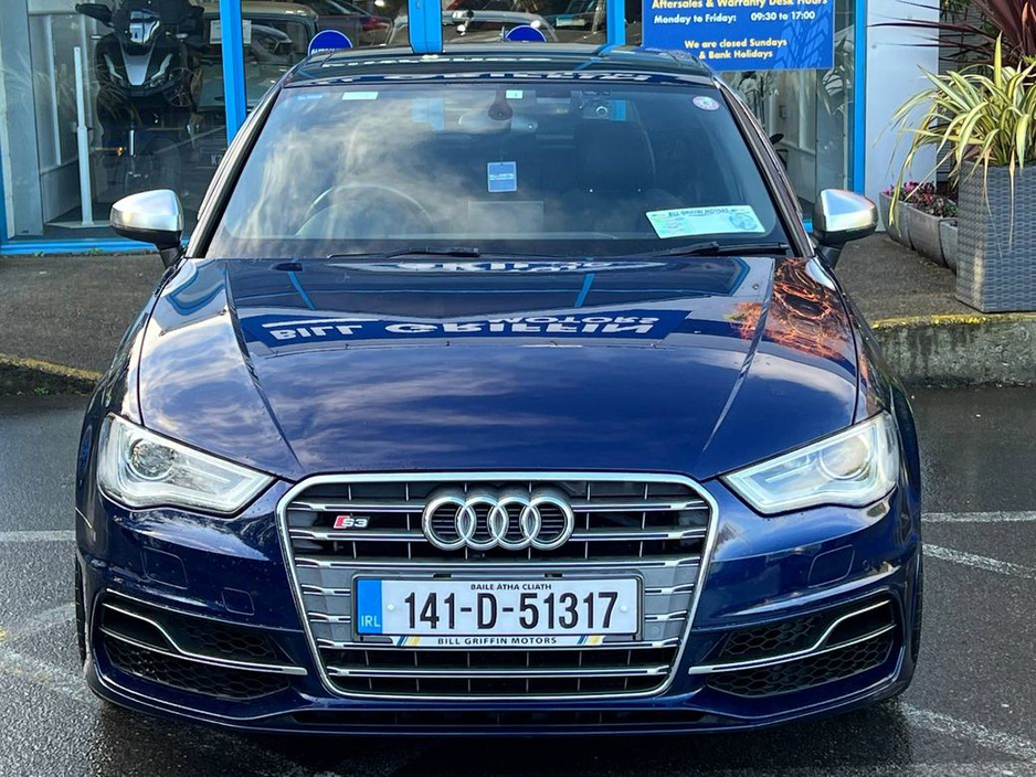 2014 Audi S3 QUATTRO 2.0 TFSI AUTO // OPENING PAN ROOF // BANG & OLUFSEN // NEW 19" DIAMOND CUT ALLOYS €19,950