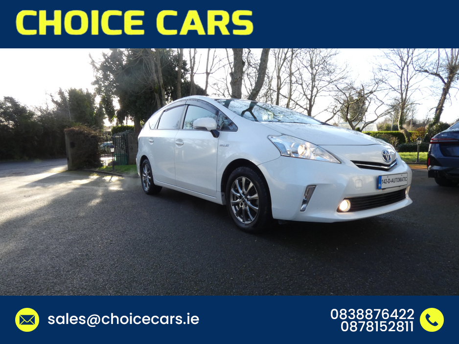 2014 Toyota Prius+ 1.8 AUTO HYBRID 7 SEATER €11,950